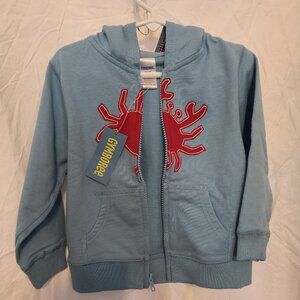 Gymboree crab sweater size 2-3 years